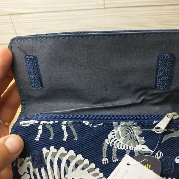 Pottery Barn Dinosaur Sandwich Bag Dino Bones Glow Dark School Boy Lunch… - Picture 3 of 3